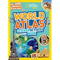 Los mejores  - World Atlas Sticker Activity Book: Over 1-000 stickers! [Idioma Inglés]
